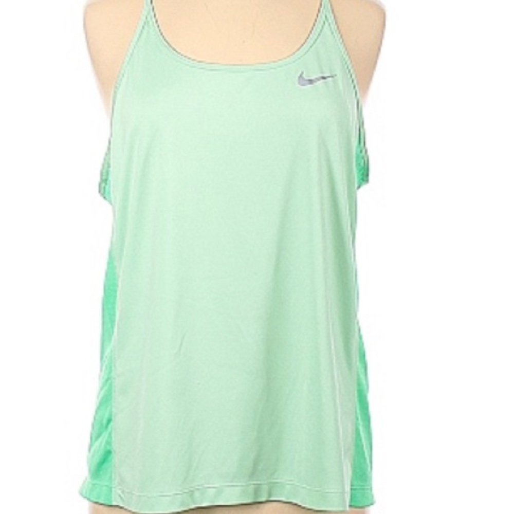 Nike dri fit green women’s tank xl